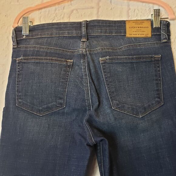LUCKY BRAND Ava Crop Raw Hem Ankle Jeans 8/29 - Picture 6 of 9